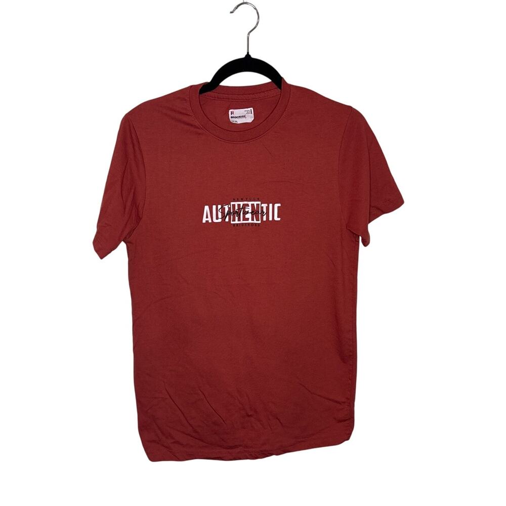 Brideross Trending Wear Series Authentic Tee Youth XL Red